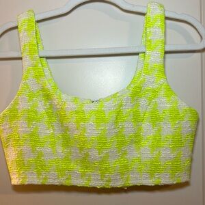 Steve Madden Lime Green crop